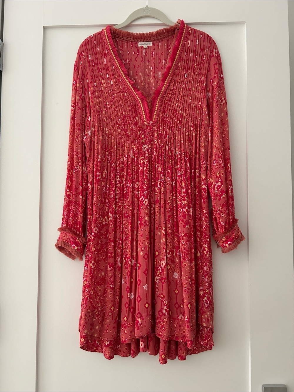 Poupette St. Barth V-Neck Tunic Dress